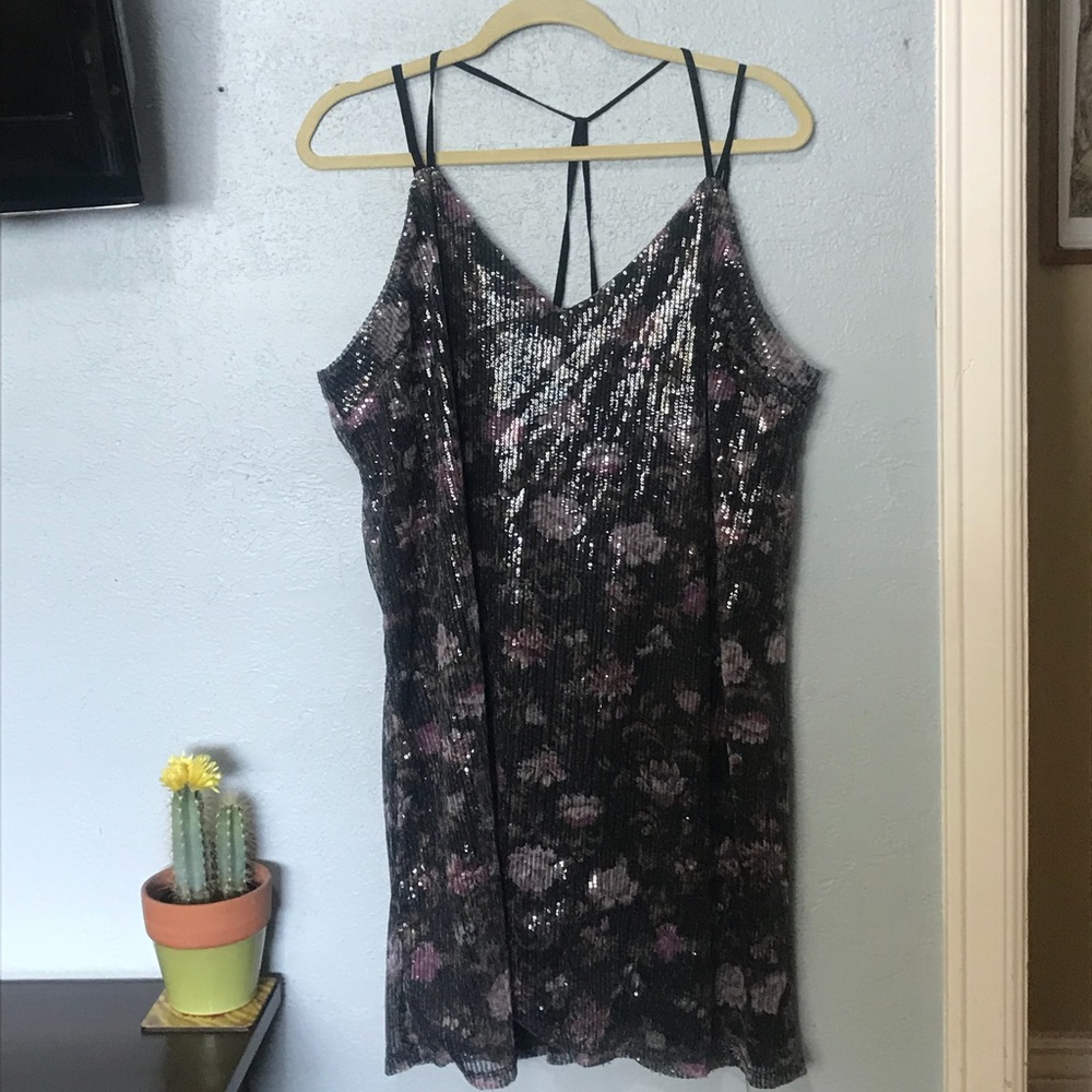 Xhilaration sequined dress LNWT